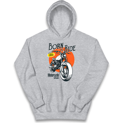Born To Ride UK Kids Hoodie
