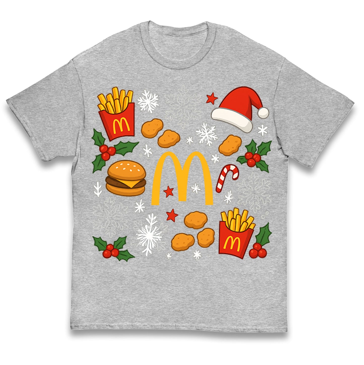 McDonalds Christmas Kids T Shirt 