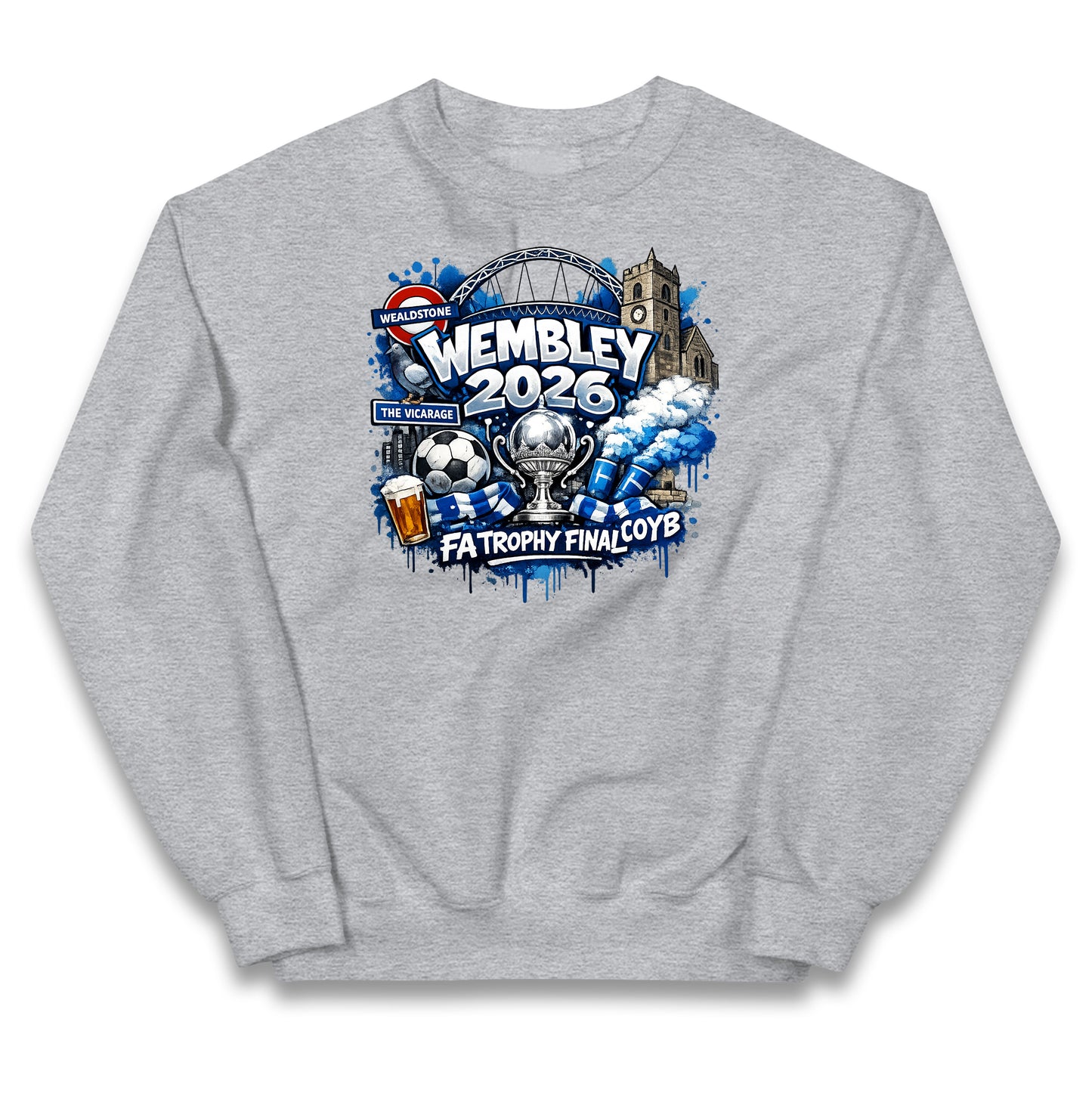 Wealdstone FA Trophy Final Wembley 2026 | Buy FA Trophy Wear Kids Jumper 
