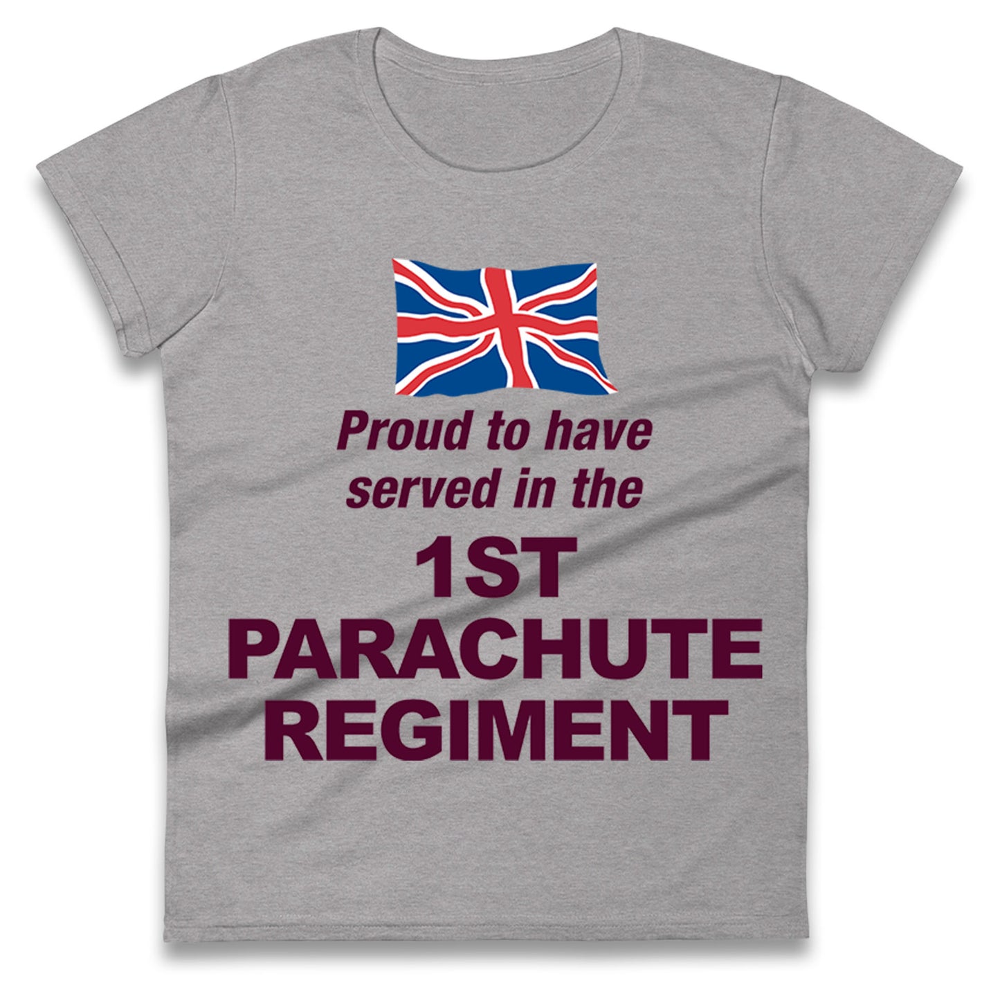 1st Battalion Parachute Regiment Ladies T Shirt 