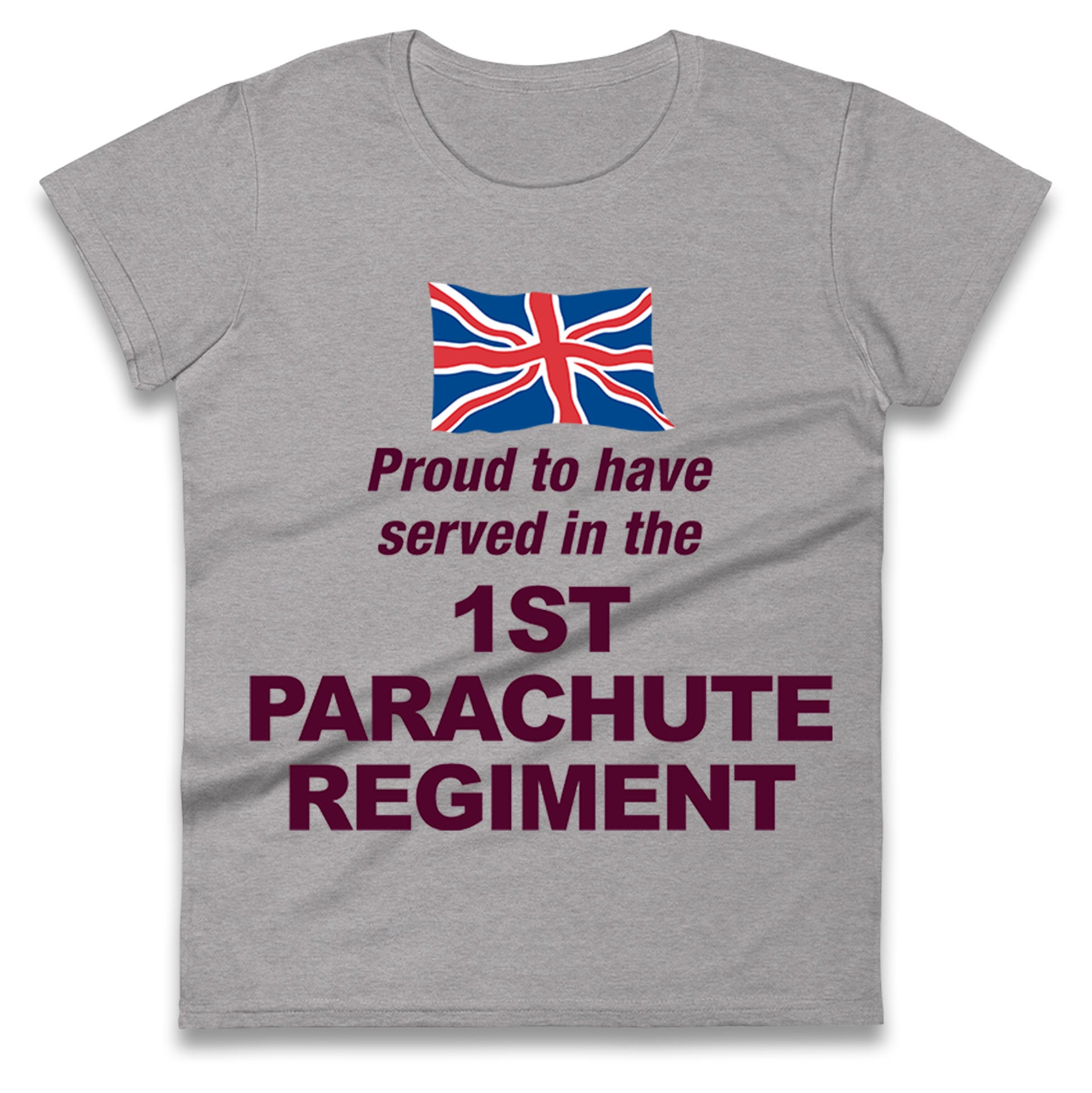 1st Battalion Parachute Regiment Ladies T Shirt 
