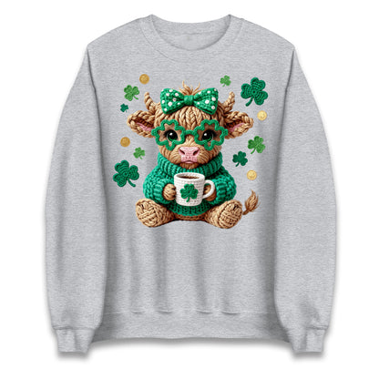 Cute Cow St Patrick Jumper