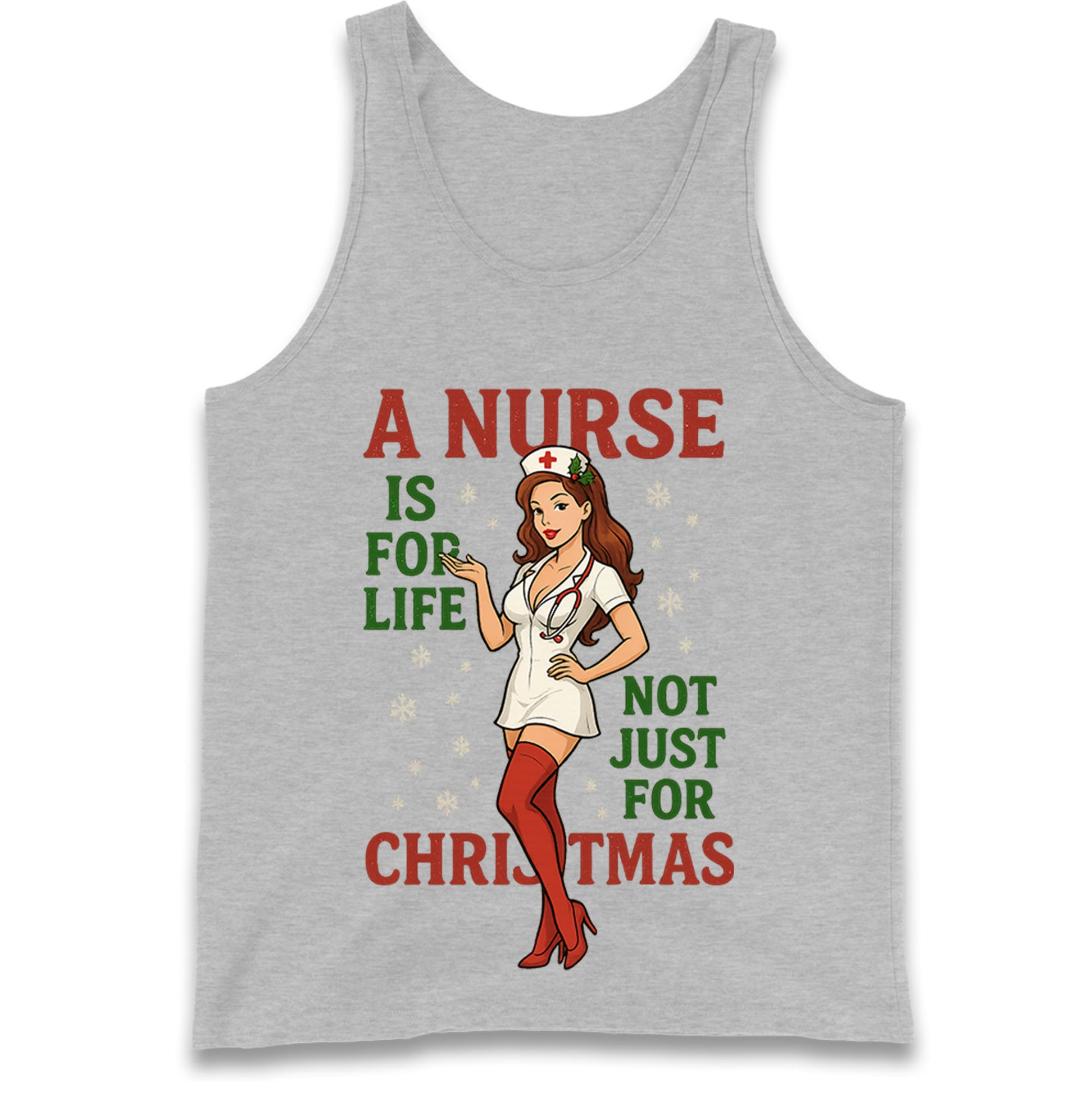Nurse Christmas Tank Top