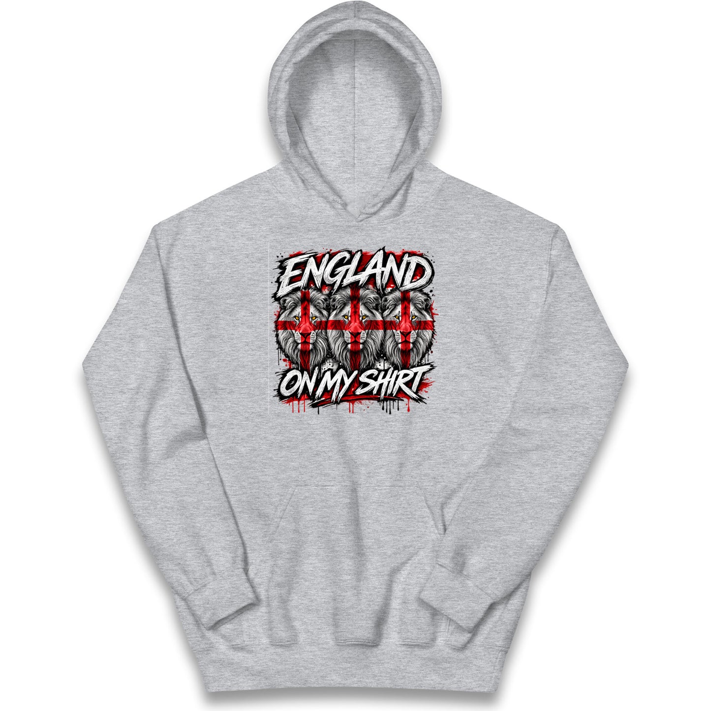 England 3 Lions World Cup 2026 Kids Hoodie