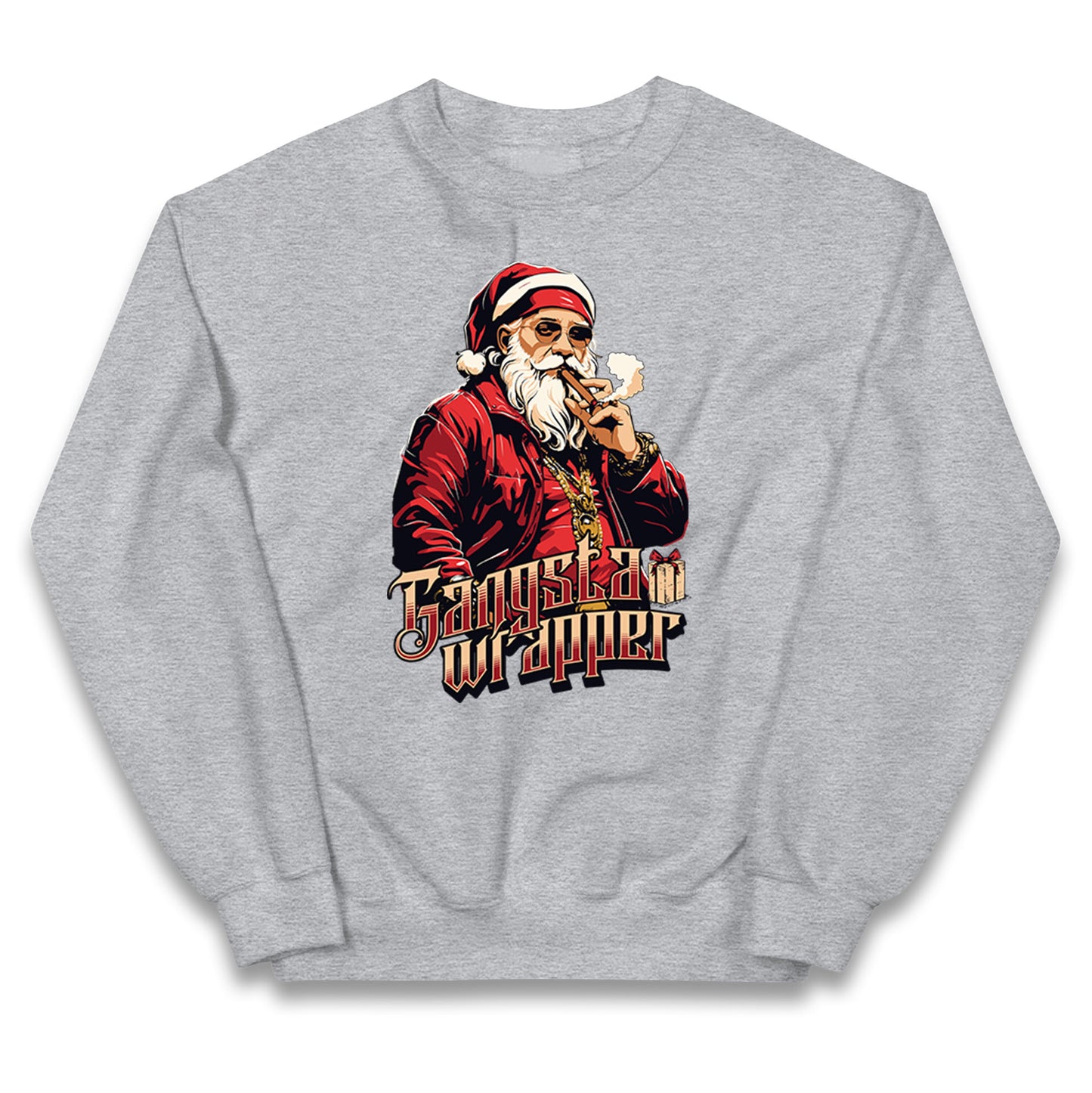 Santa Claus Gangster Kids Jumper