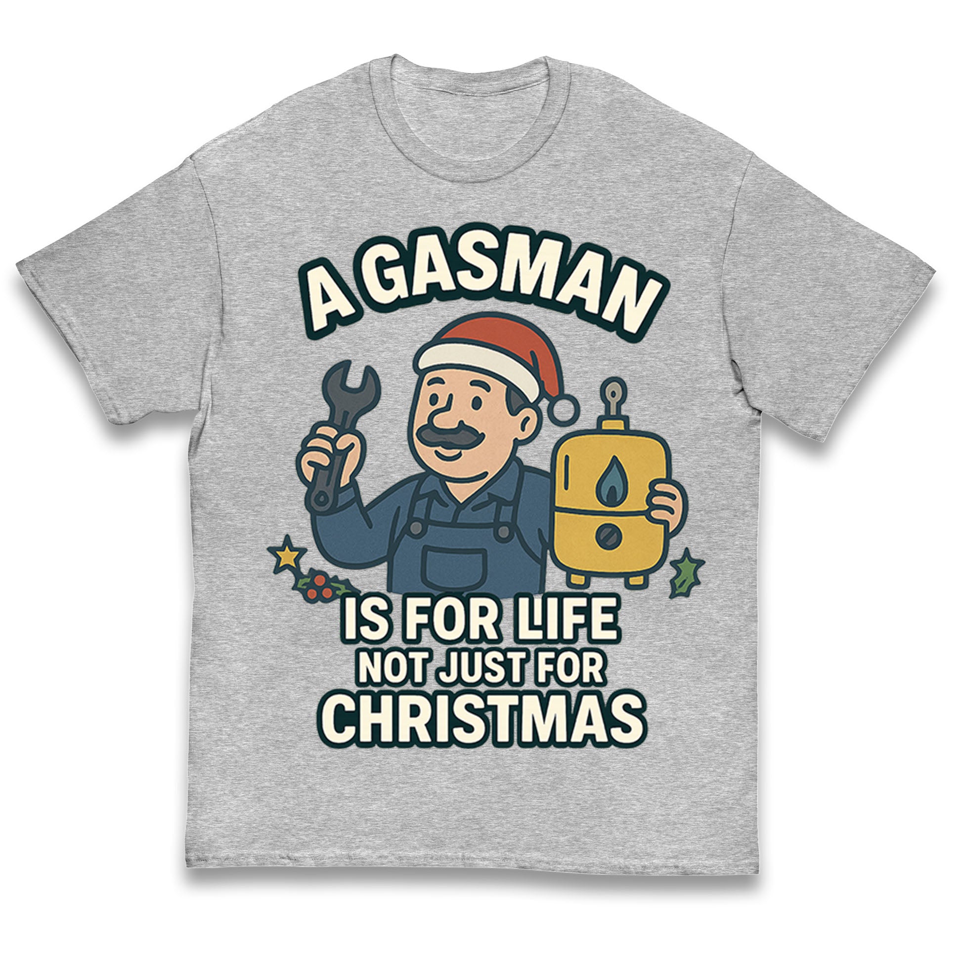 Gasman Christmas Kids T Shirt