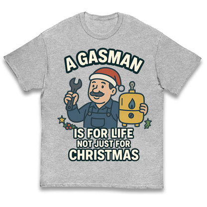 Gasman Christmas Kids T Shirt