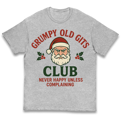 Grumpy Christmas Kids T Shirt