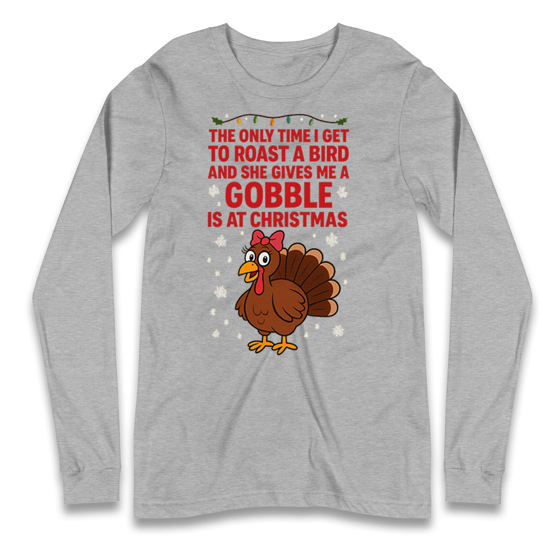Rude Christmas Longsleeve T Shirt