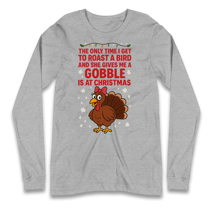 Rude Christmas Longsleeve T Shirt
