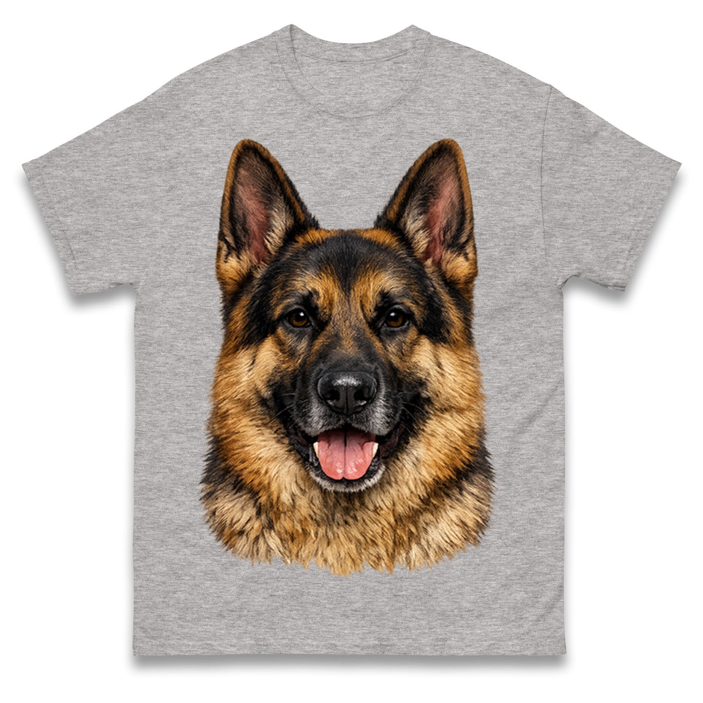 German Shepherd Dog Face T Shirt