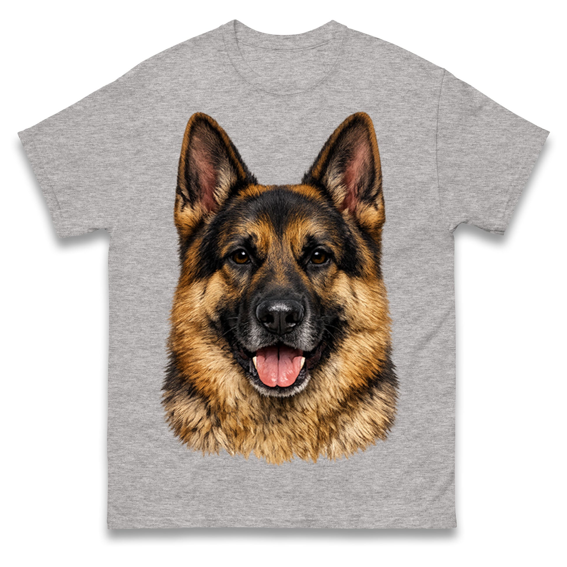 German Shepherd Dog Face T Shirt