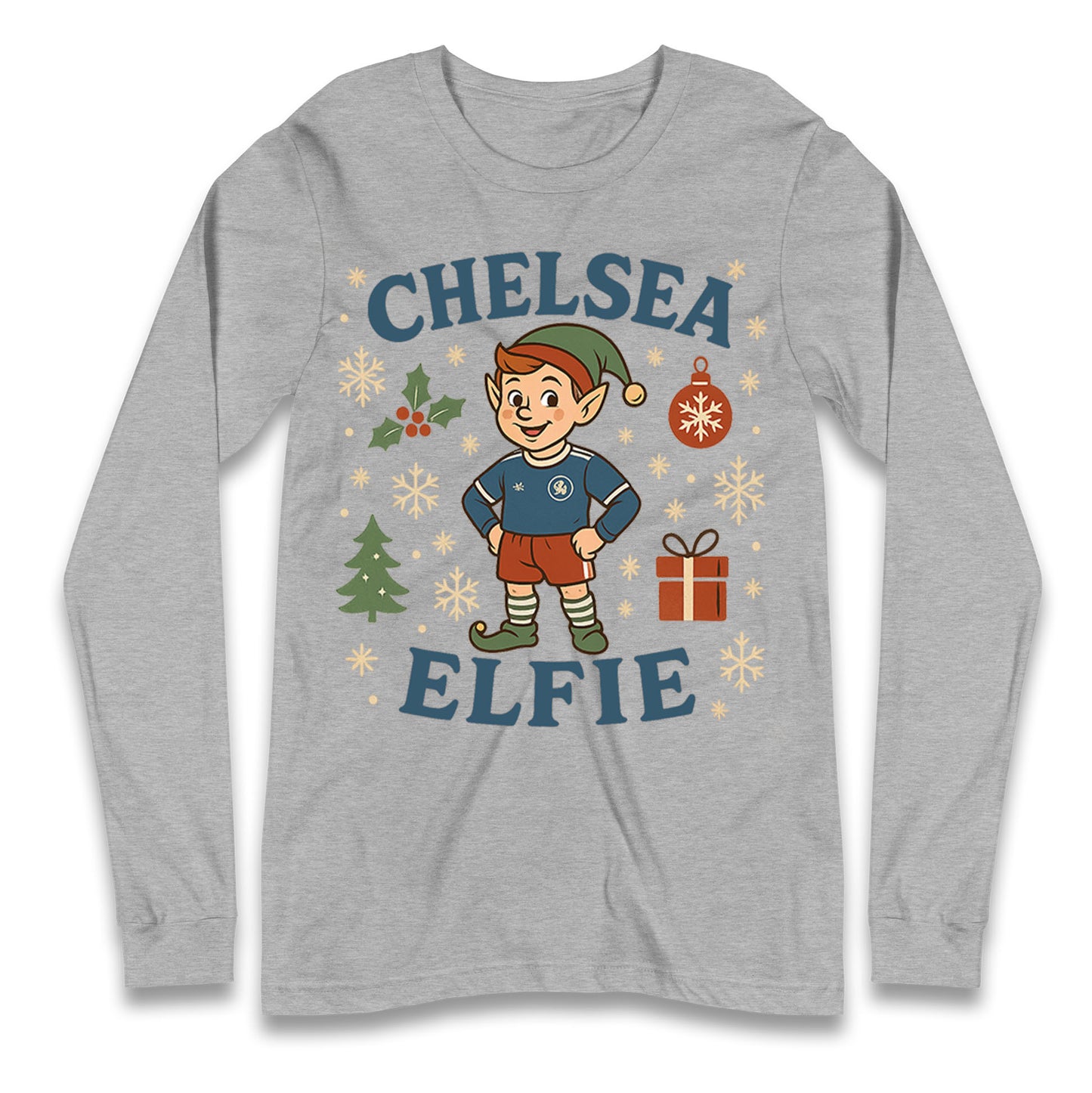 Chelsea FC Christmas Longsleeve T Shirt
