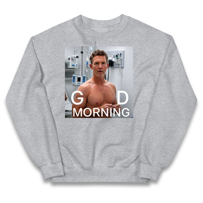 Dr Jack Abbot Shirtless Good Morning Kids Jumper