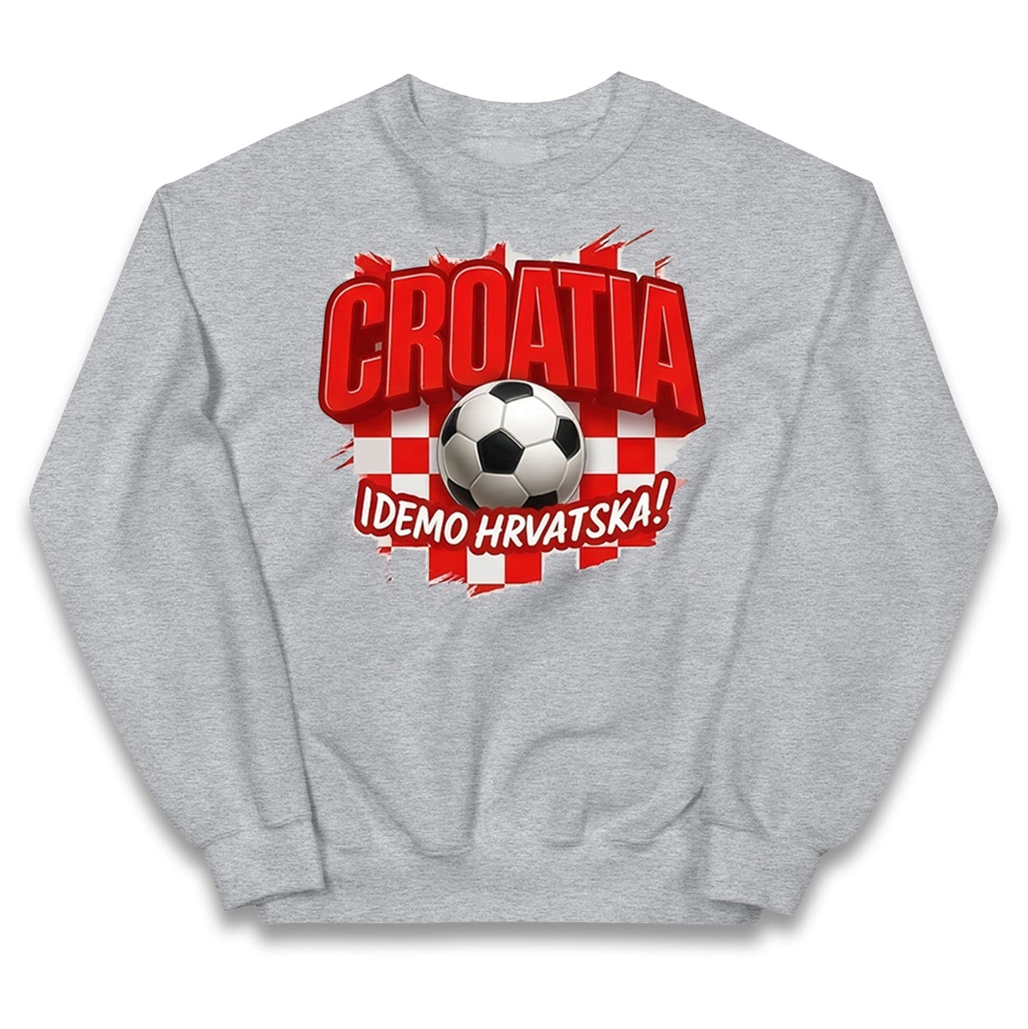 Croatia Retro World Cup Kids Jumper