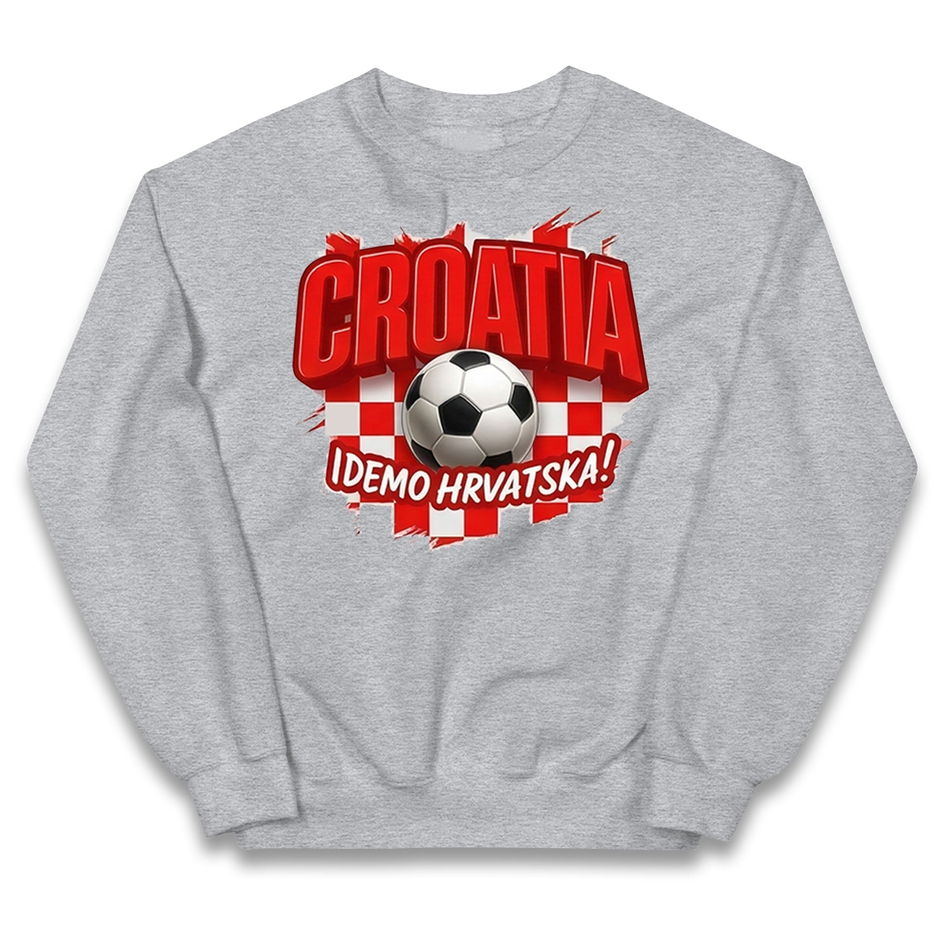 Croatia Retro World Cup Kids Jumper