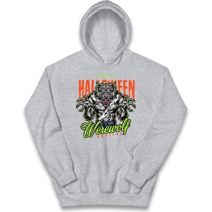 Halloween Werewolf Kids Hoodie