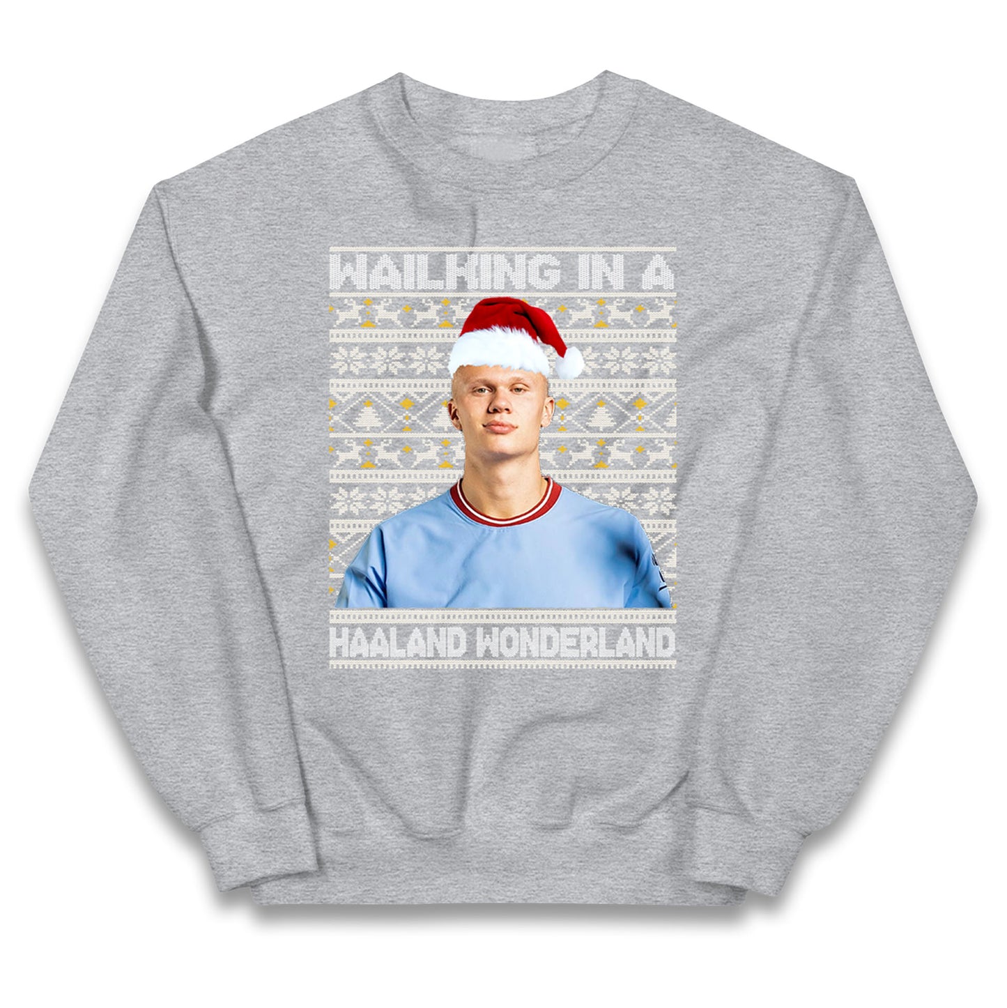erling haaland christmas jumper
