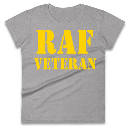 RAF Veteran Ladies T Shirt