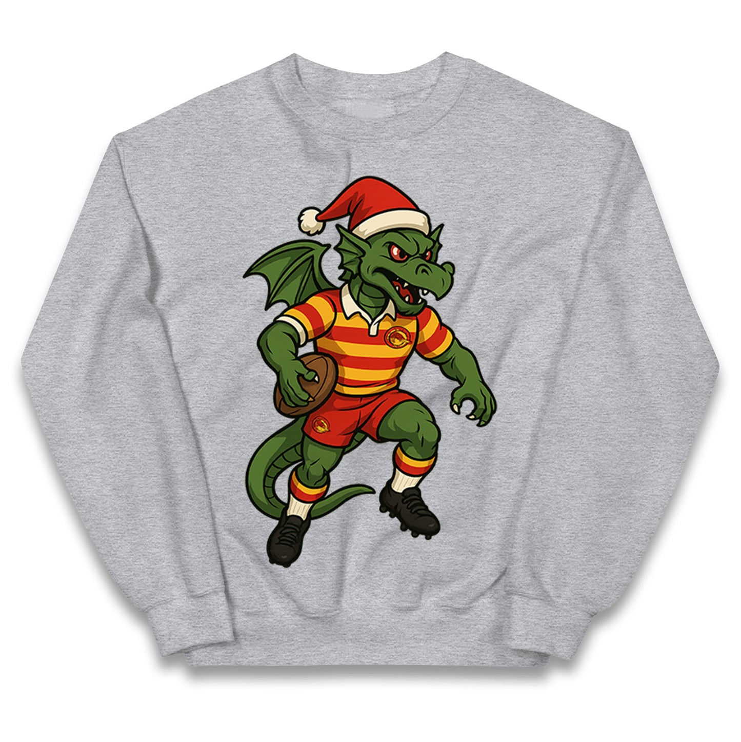 Catalans Dragons Christmas Kids Jumper