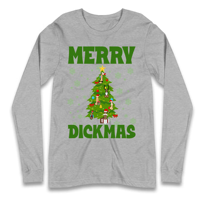 Merry Dickmas Funny Christmas T Shirt