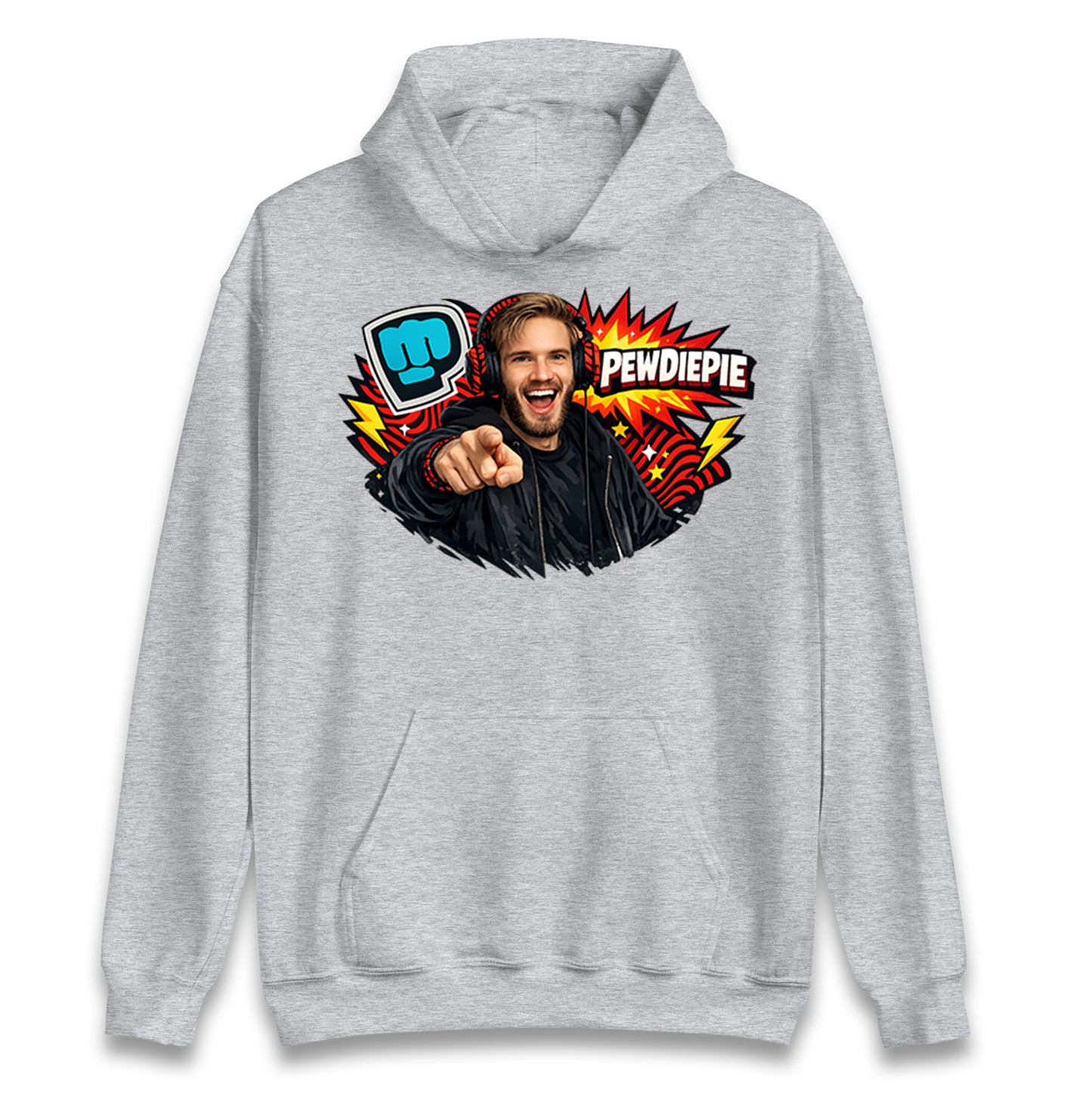 PewDiePie YouTuber Hoodie