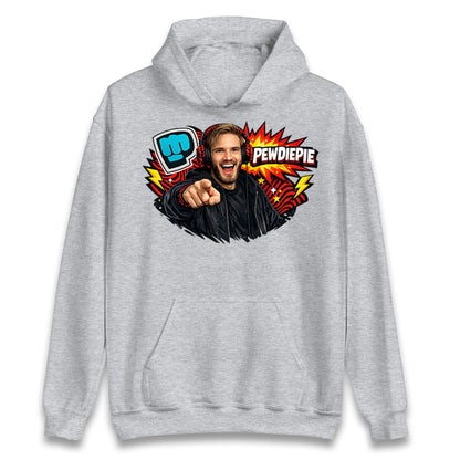 PewDiePie YouTuber Hoodie