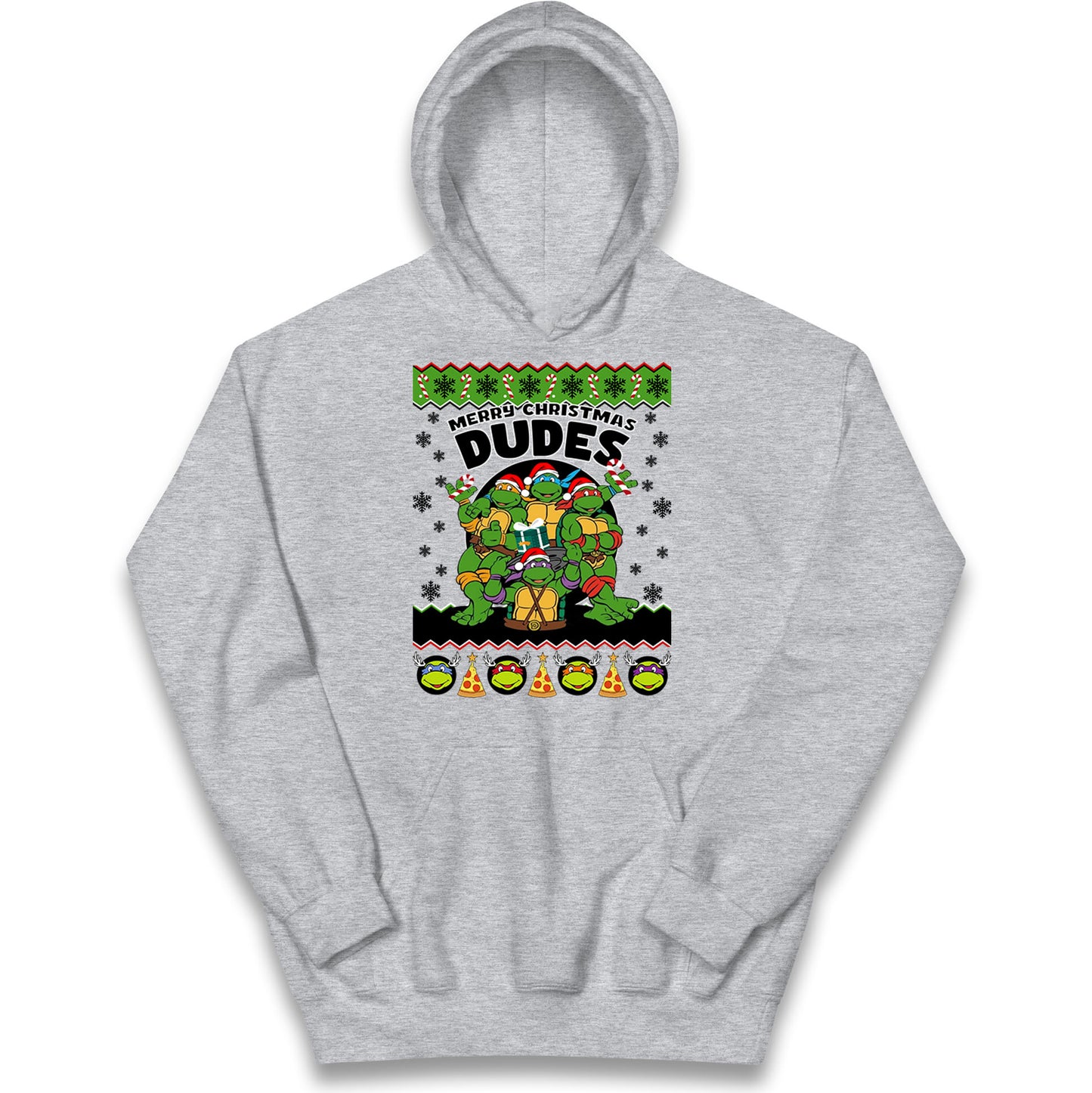 Ninja Turtles Christmas Kids Hoodie