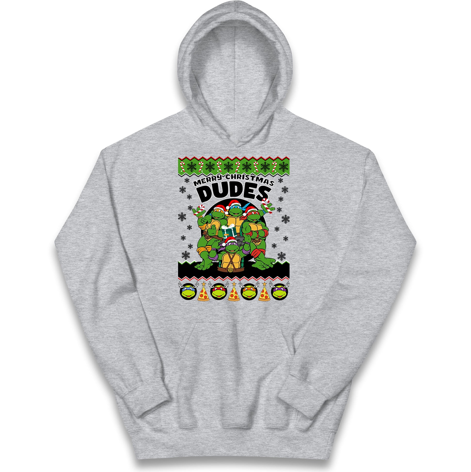 Ninja Turtles Christmas Kids Hoodie