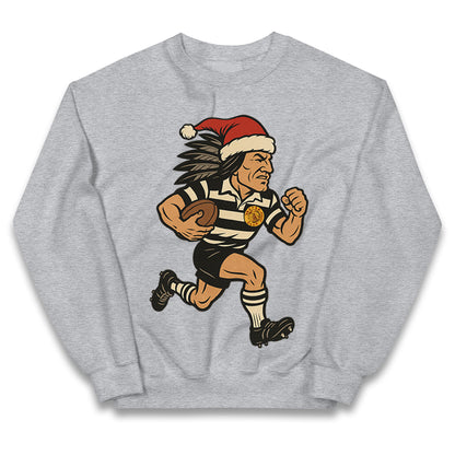 Newcastle Falcons Christmas Kids Jumper 