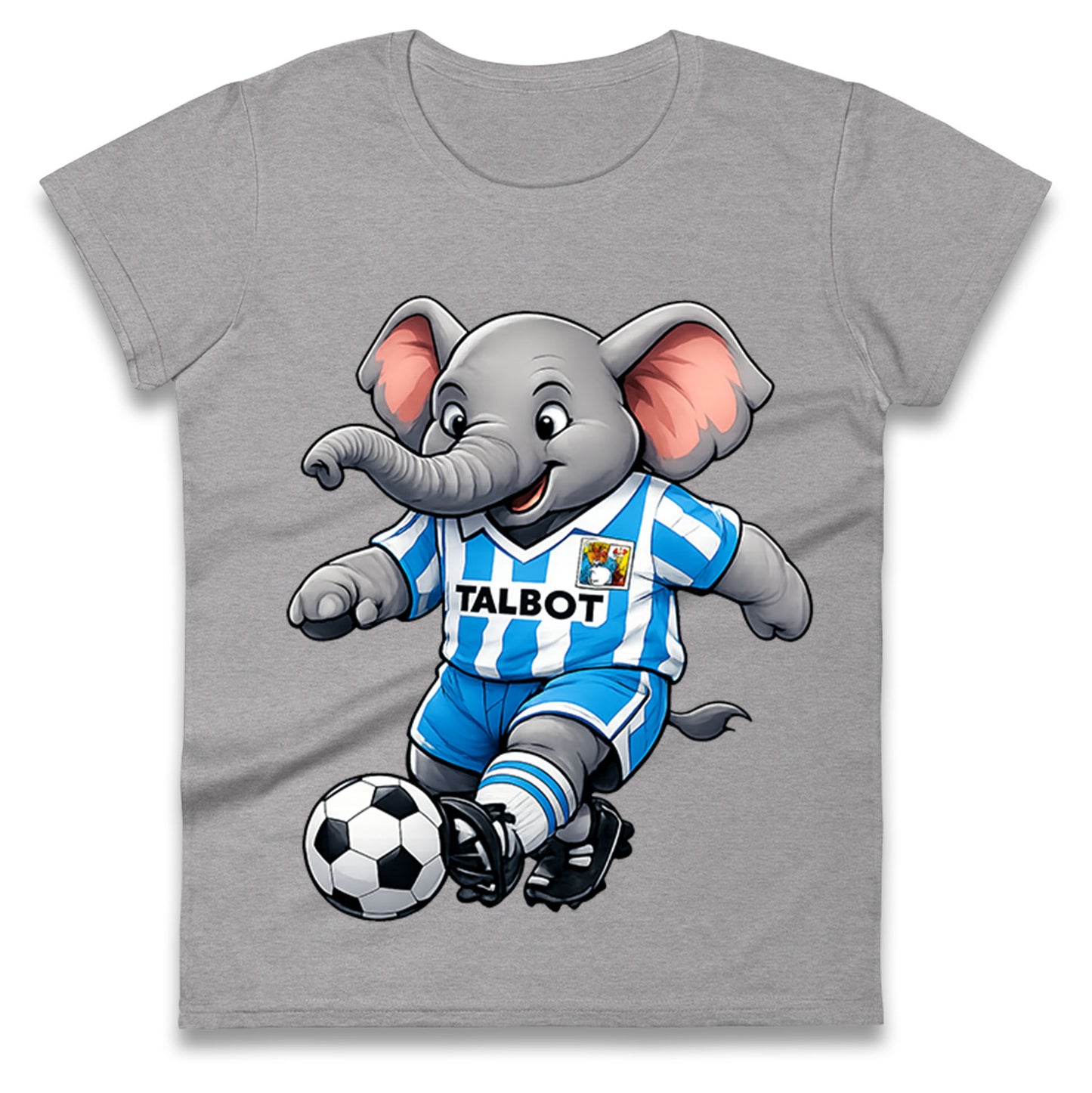 Retro Coventry City Football Ladies T Shirt 