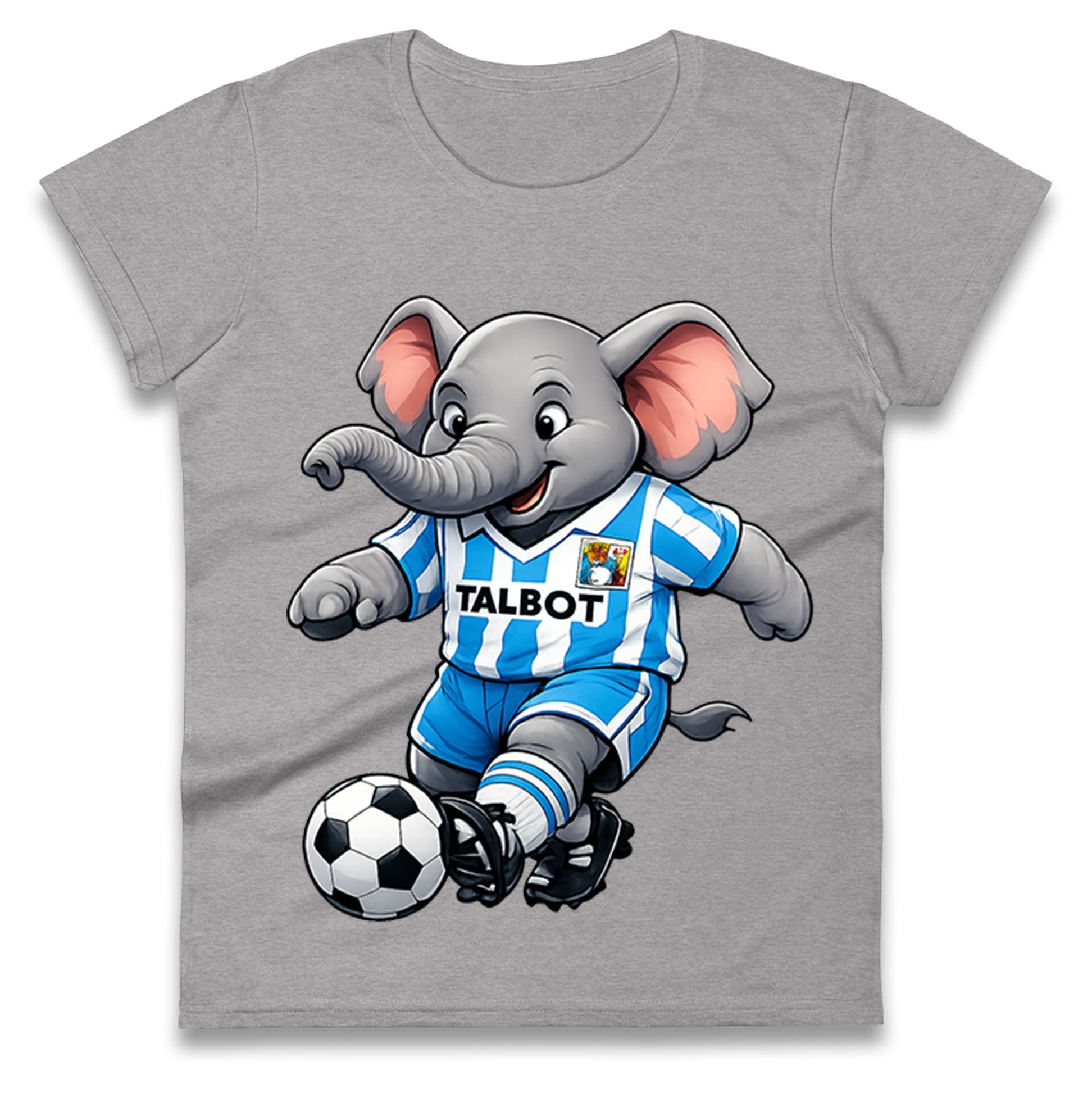 Retro Coventry City Football Ladies T Shirt 