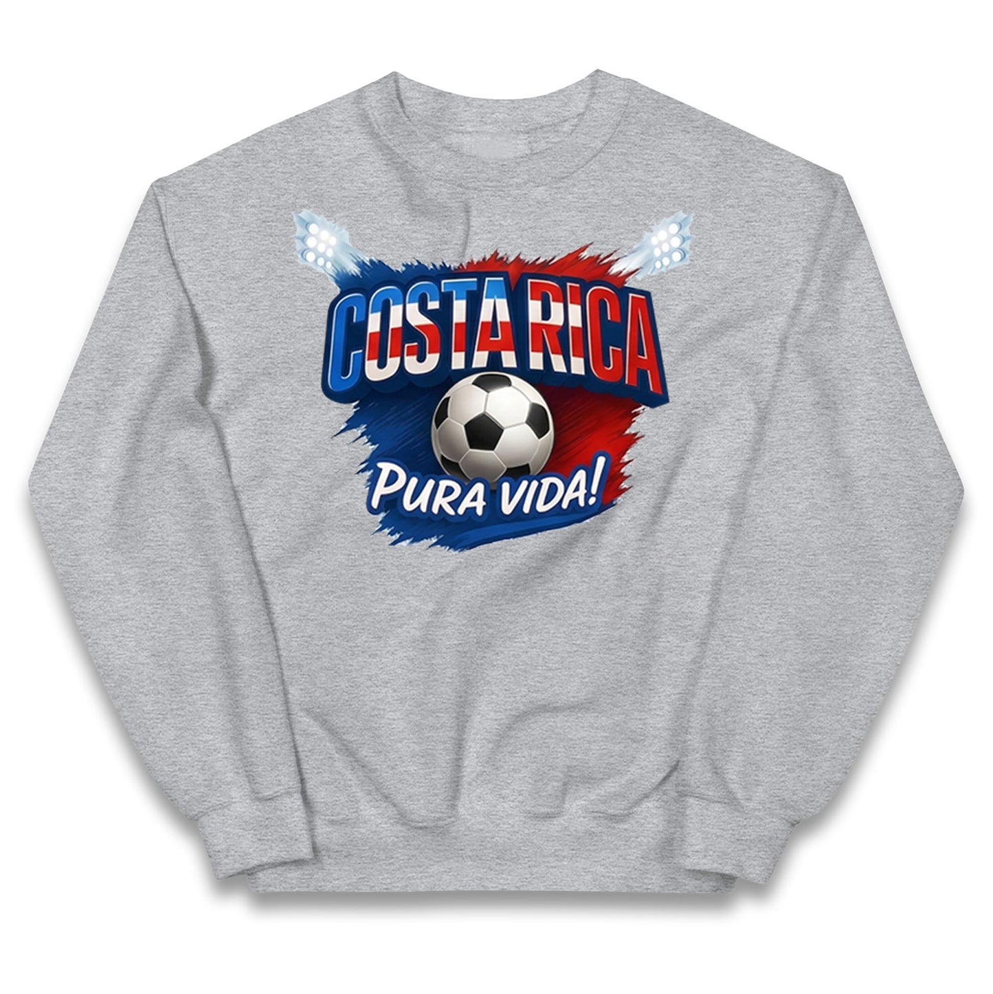Costa Rica Retro World Cup Kids Jumper