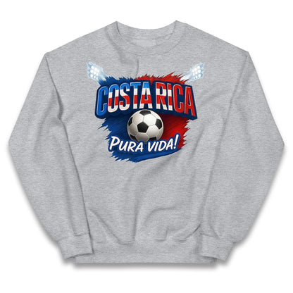 Costa Rica Retro World Cup Kids Jumper