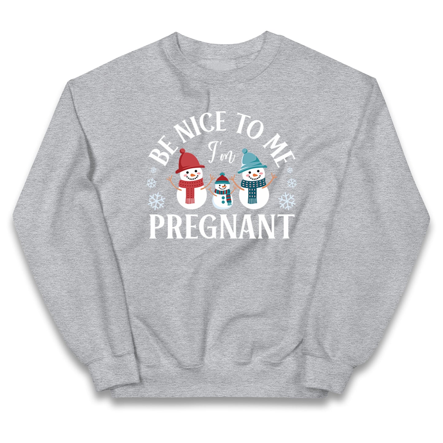 Pregnant At Christmas Kids Jumper