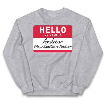 Andrew Mountbatten Windsor Kids Jumper