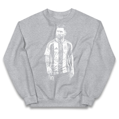 Lionel Messi Argentina Kids Jumper