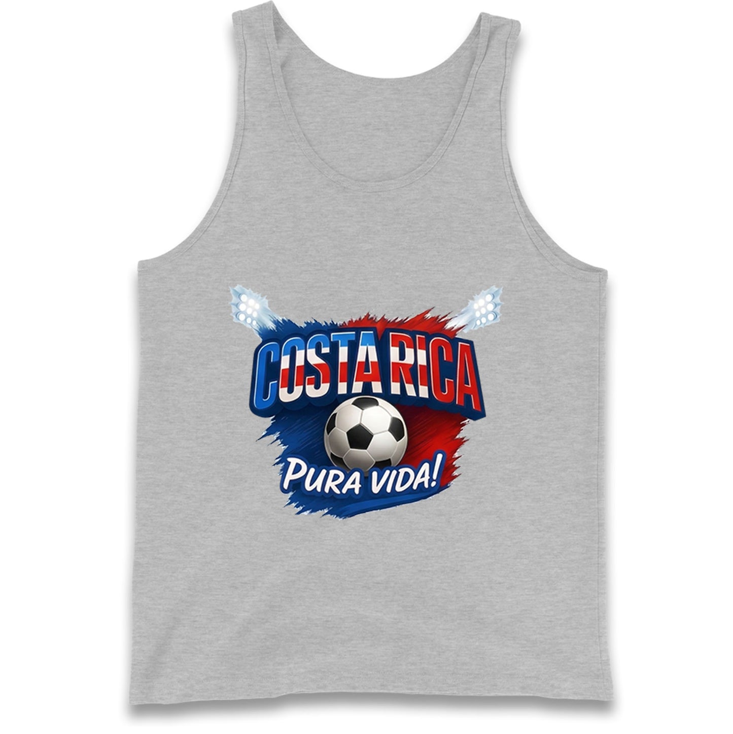 Costa Rica Retro World Cup Tank Top