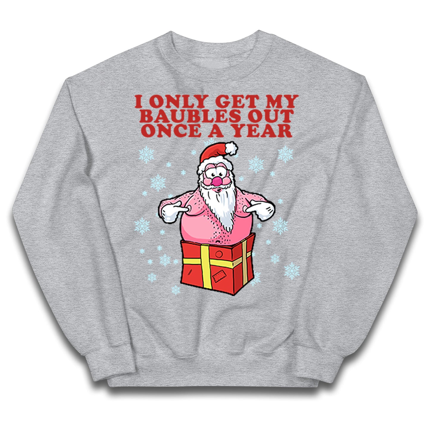 Fat Santa Christmas Funny Jumper