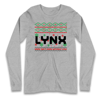 Lynx Christmas Longsleeve T Shirt