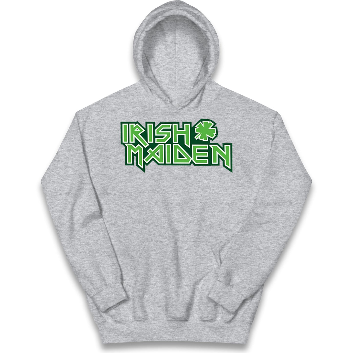 Irish Maiden St Patricks Day Kids Hoodie