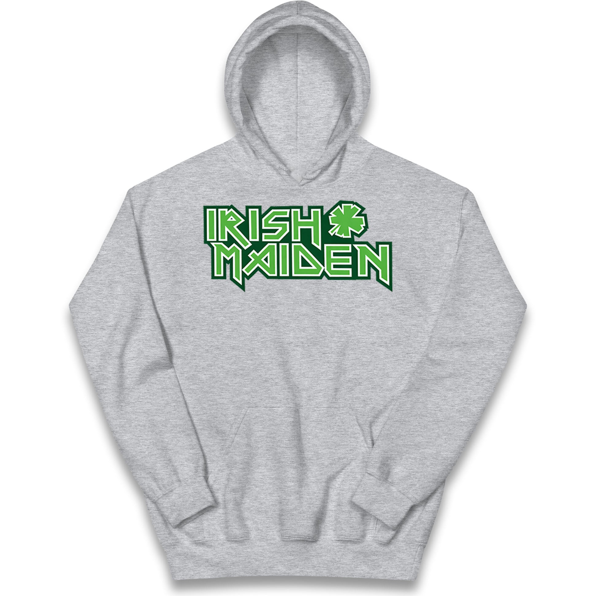 Irish Maiden St Patricks Day Kids Hoodie