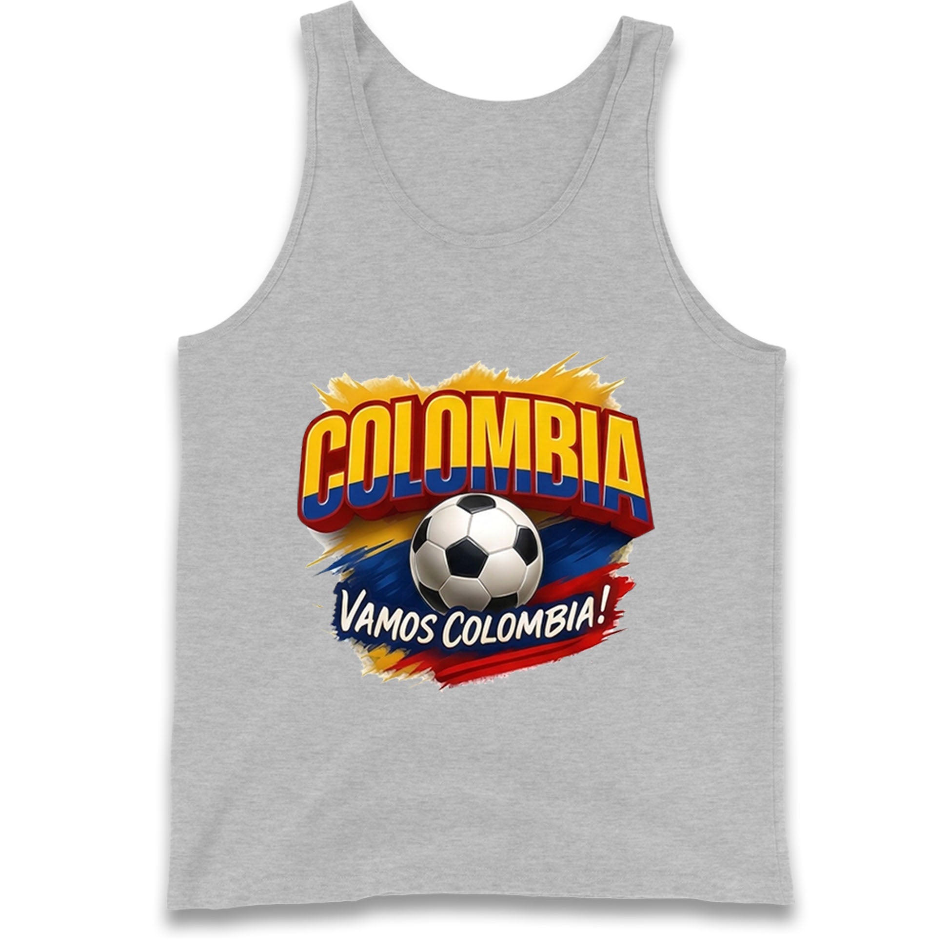 Colombia Retro World Cup Tank Top