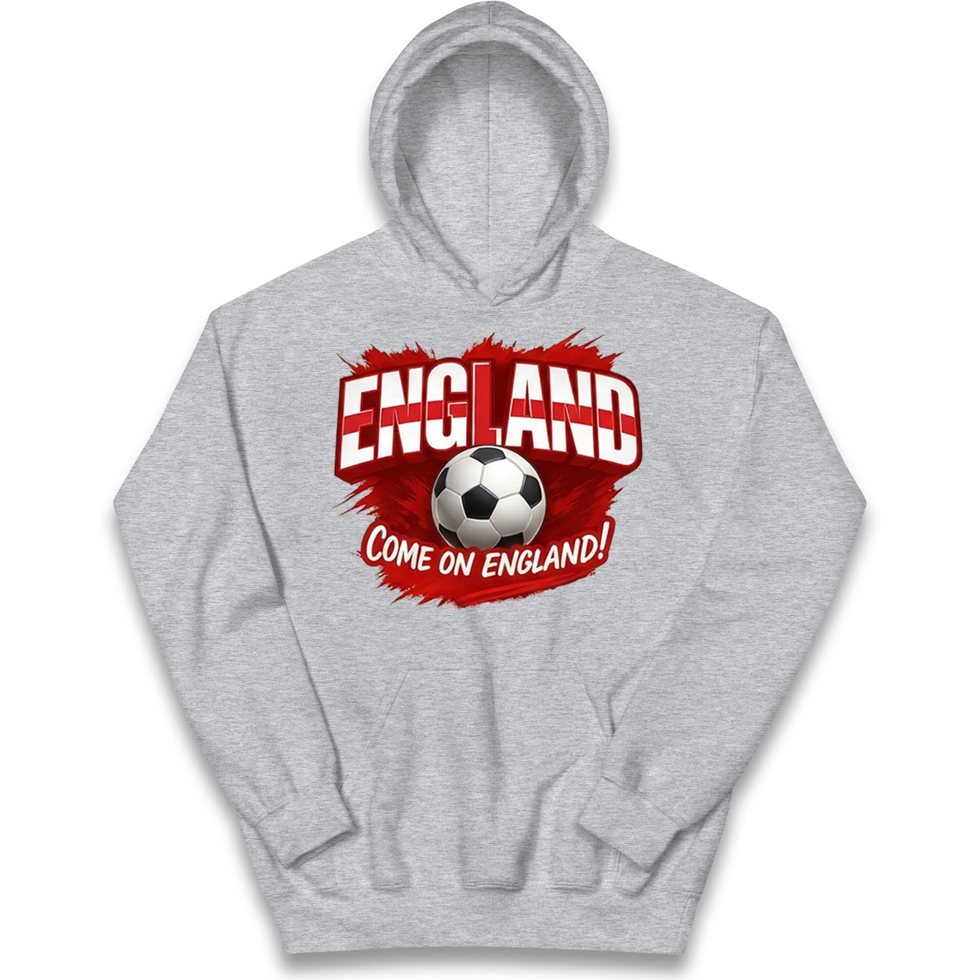 England Retro World Cup Kids Hoodie