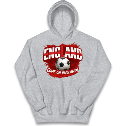 England Retro World Cup Kids Hoodie