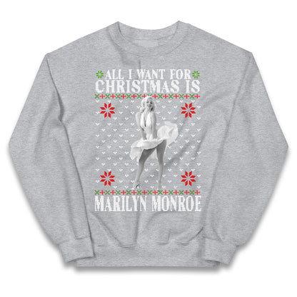 marilyn monroe christmas jumper