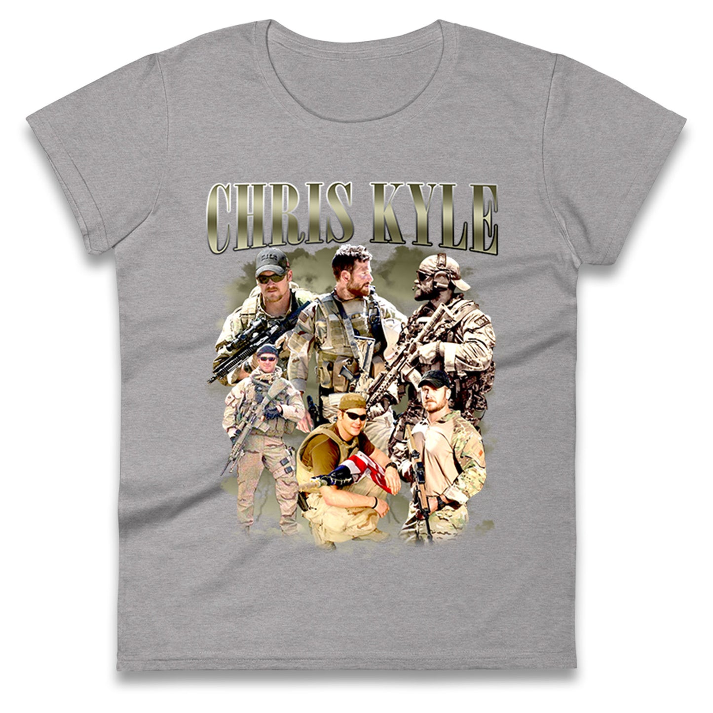 Chris Kyle American Sniper Ladies T Shirt