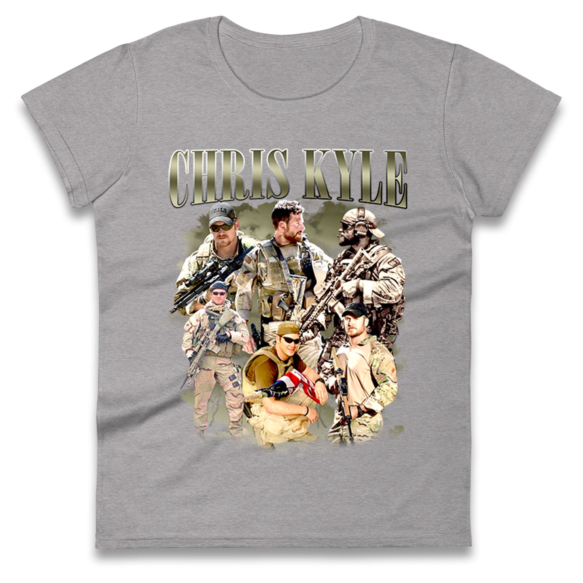 Chris Kyle American Sniper Ladies T Shirt