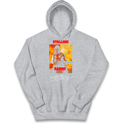 Rambo Movies Kids Hoodie