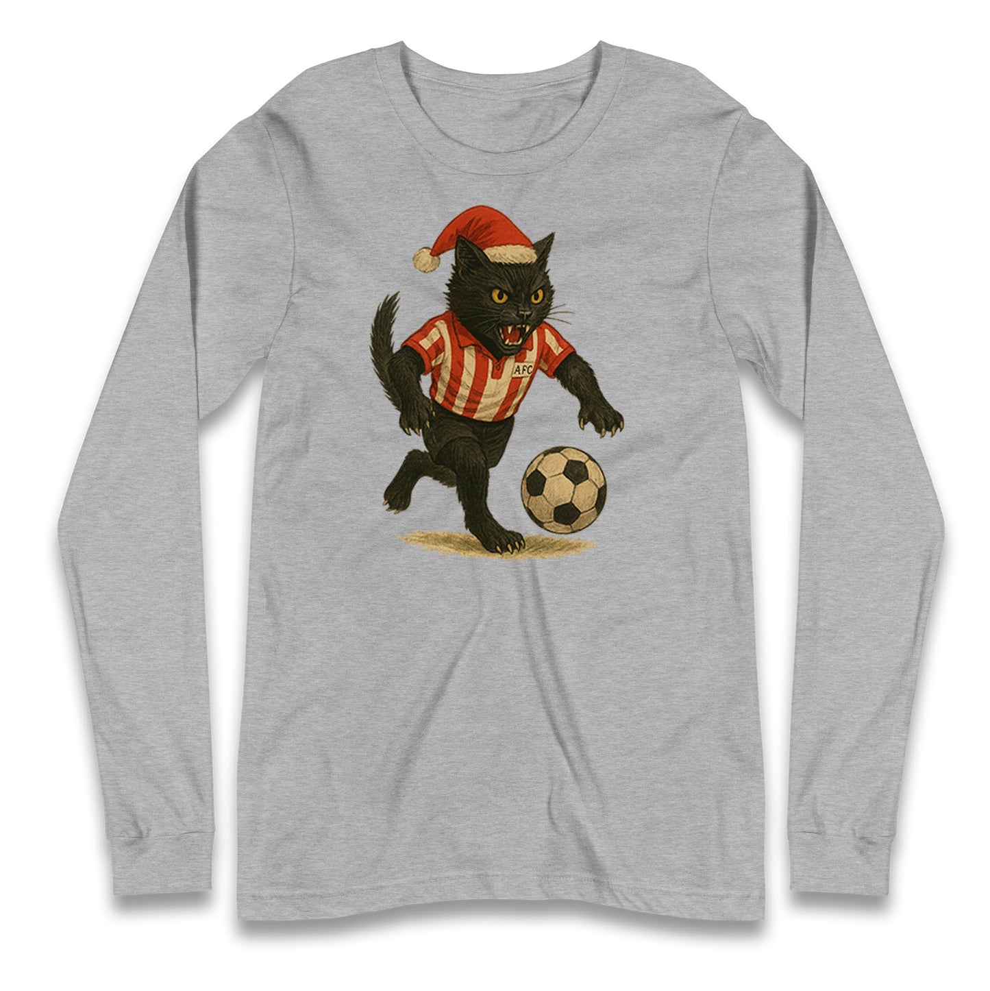 Sunderland Football Christmas Longsleeve T Shirt 